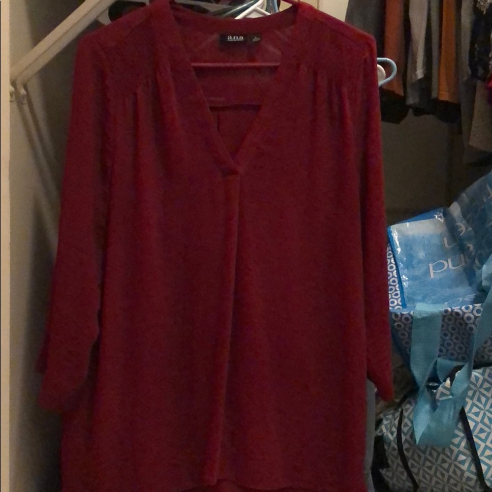 A.N.A v-neck blouse